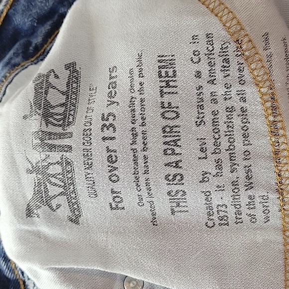 Levi's 505 Men's Jeans 46 44x32 - Picture 5 of 10